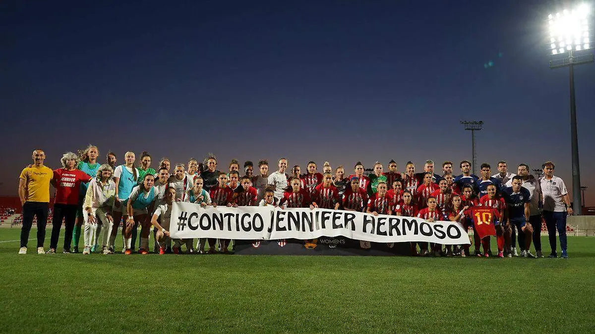 Apoyo a Jennifer Hermoso Womens Cup